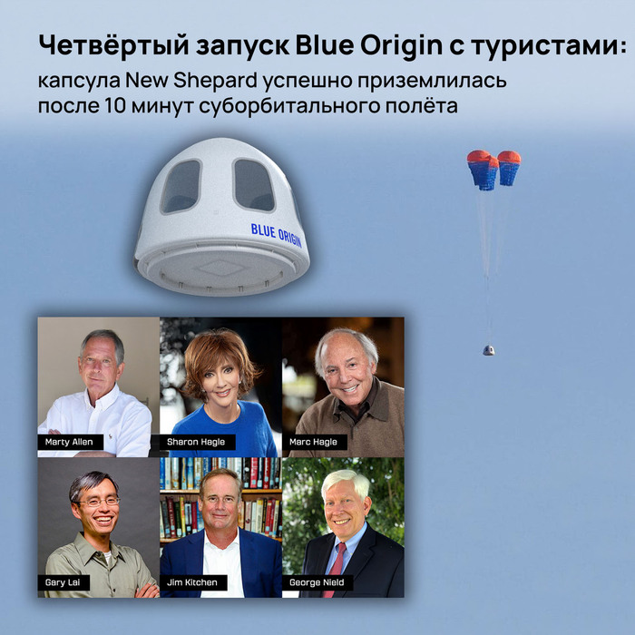   Blue Origin  :  New Shepard    10   