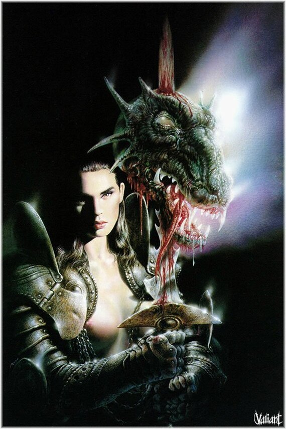 Luis Royo - Malefic (1994) #2 - NSFW, Art, Girls, Fantasy, Fantasy, Luis royo, Artist, Characters (edit), Artbook, Longpost, 