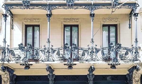 Will Vasya come out? - The photo, Balcony, Art Nouveau, Milan, Forging, Style, 