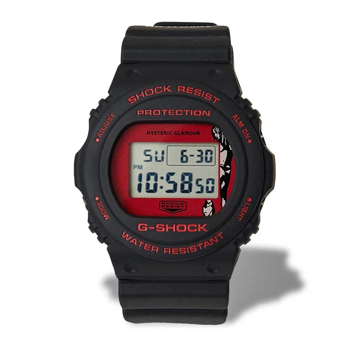 HYSTERIC GLAMOUR x G-SHOCK. The fourth collaboration called HYSTERIC TIMES - Wrist Watch, Clock, New items, 