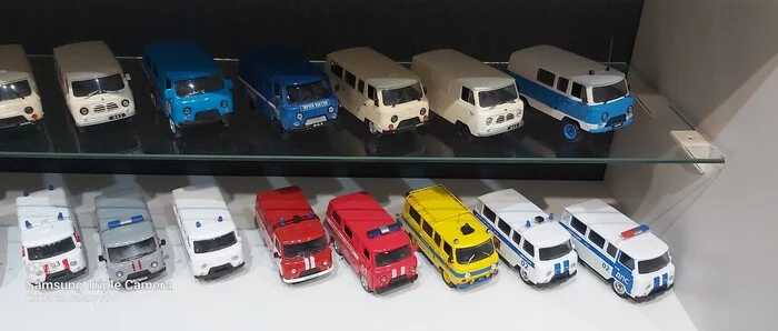 Uaziki ))) - My, Models, Deagostini, Collecting, Collection, 