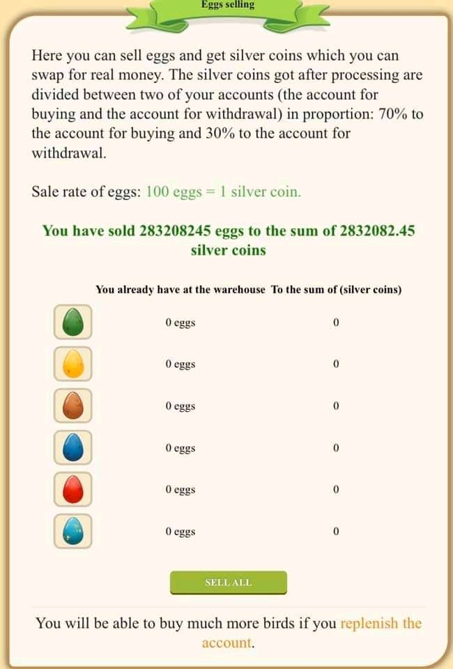 Золотая ферма Это русскоязычный сайт для заработка Вы покупаете птиц, вы несете яйца, вы продаете яйца, и вы зарабатываете деньги.Чем больше - Заработок, Инвестиции, Заработок в интернете, Криптовалюта, Длиннопост