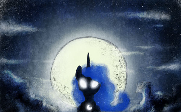 Сияние Луны - My Little Pony, Princess Luna, , Hewison