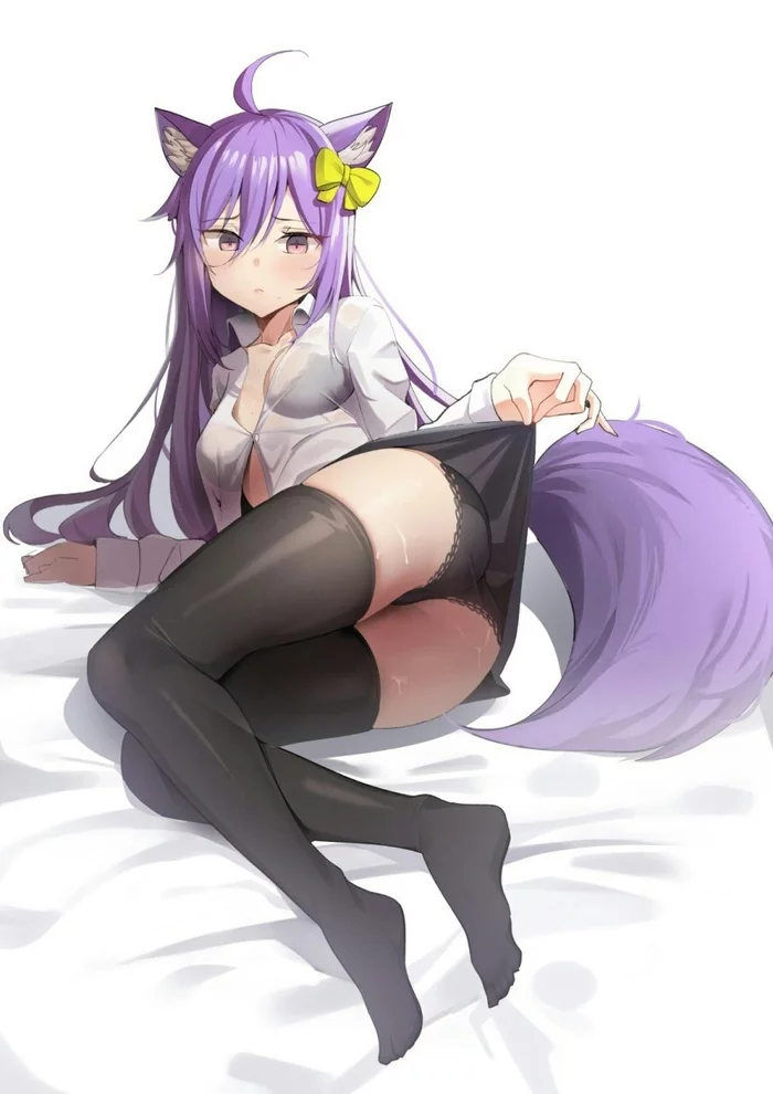 Anime Art - NSFW, Anime art, Anime, Anime original, Animal ears, , Original character