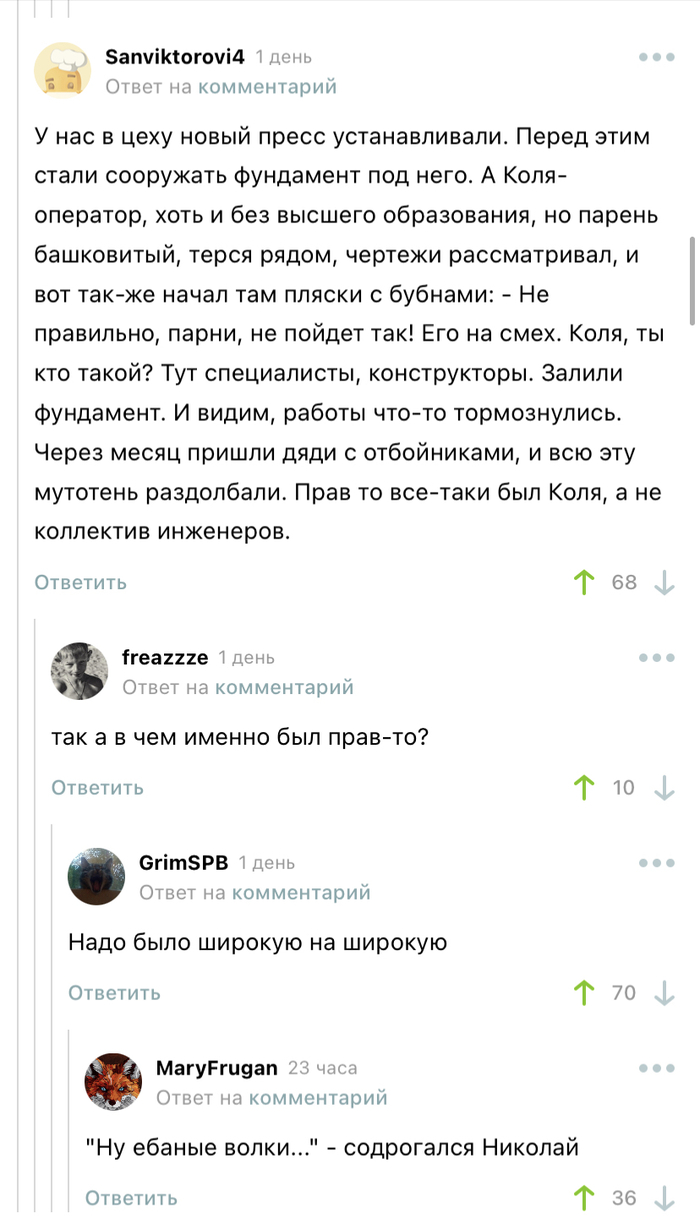 Коля был прав
