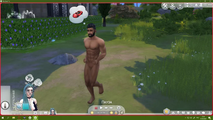 How I Installed the Sims Again or the Incredible Day of My SIM Card - My, The sims, Computer games, Simulator, Oddities, naked and funny, Shock, Humor, Screenshot, Longpost, 
