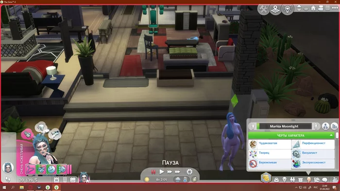 How I Installed the Sims Again or the Incredible Day of My SIM Card - My, The sims, Computer games, Simulator, Oddities, naked and funny, Shock, Humor, Screenshot, Longpost, 