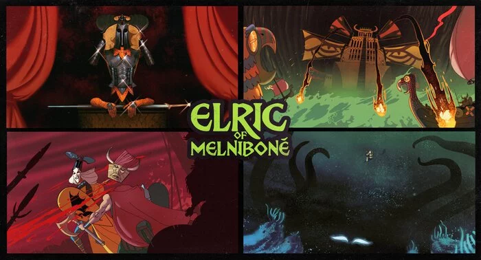 Art by Elric - Drawing, Fantasy, Dark fantasy, Michael Moorcock, Elric of Melnibone, Art, Concept Art, Storyboard, 