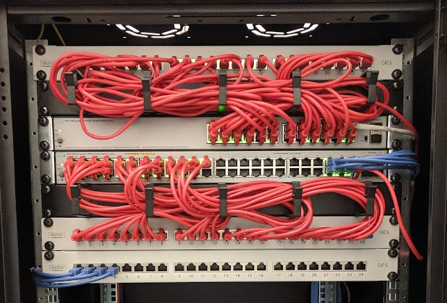 Cable perfectionism - My, Installation of SCS, Perfectionism, Screed, Cableporn, Cable, Order, Installation, Net, 
