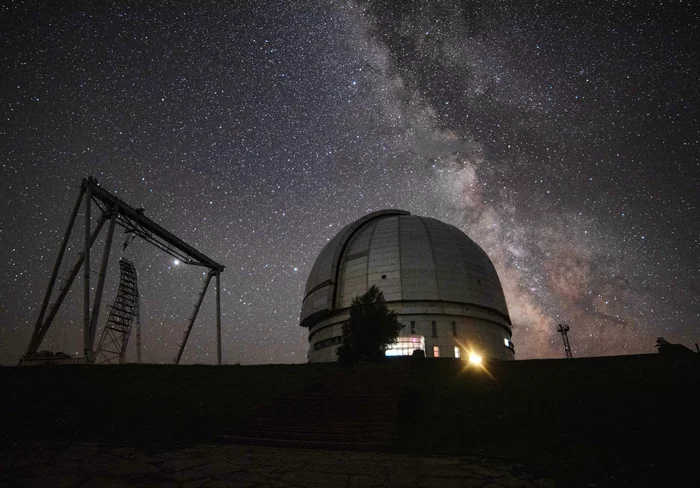 Arkhyz, BTA, Perseids - , Longpost, Landscape, Arkhyz, Milky Way, Space, The photo, Photographer, Astrophoto, Astronomy, My