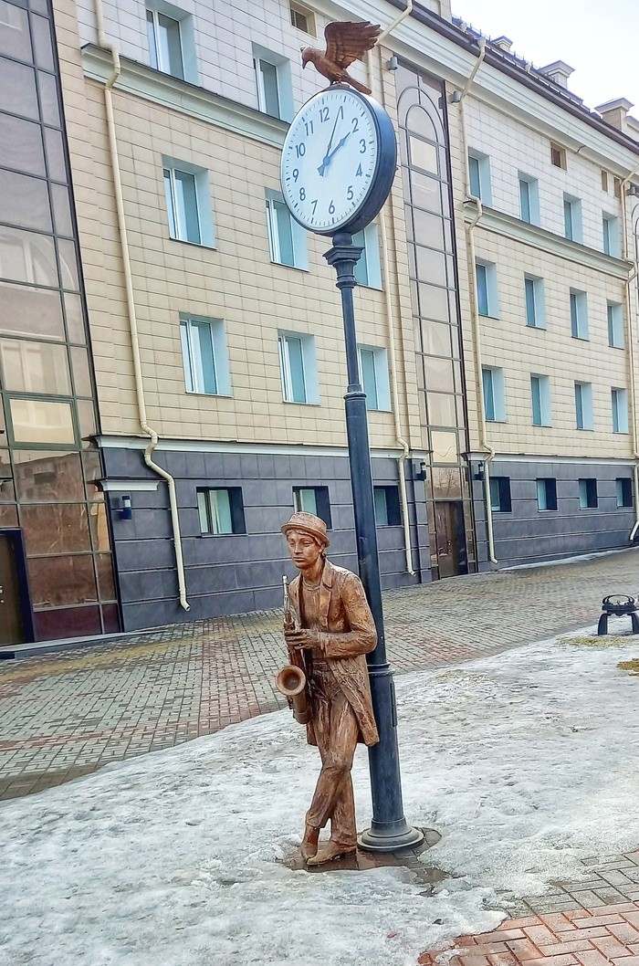 Отдых под часами