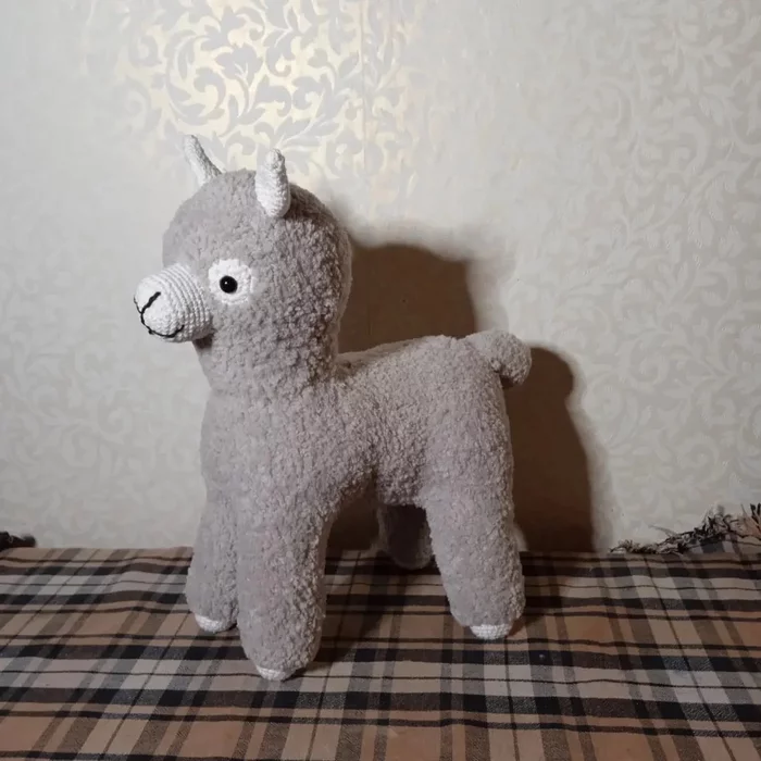 Do you sell alpacas? And we sell and show ! - My, Alpaca, Toys, Crochet, Knitted toys, Longpost, 