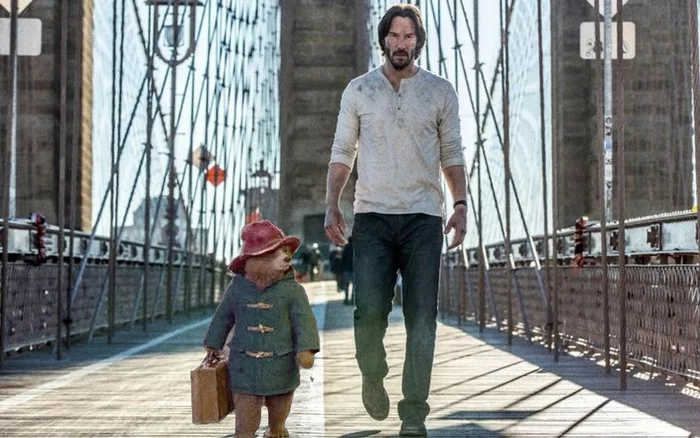 Mr. Wick, it seems you've had a rough day. - Crossover, Paddington, John Wick, Humor, Twitter, 