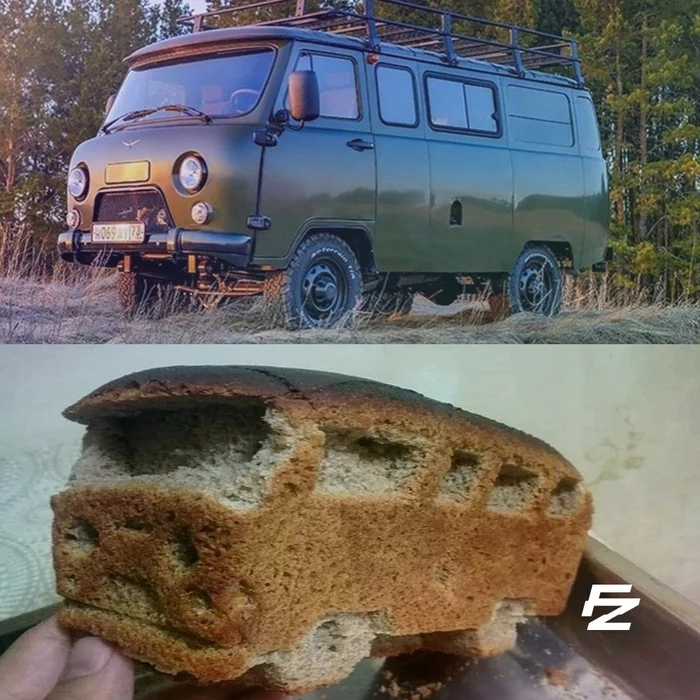 Loaf loaf - Humor, Auto, UAZ loaf, 