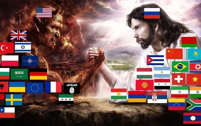The struggle between good and evil - Politics, Sovereignty, Russia, USA, 
