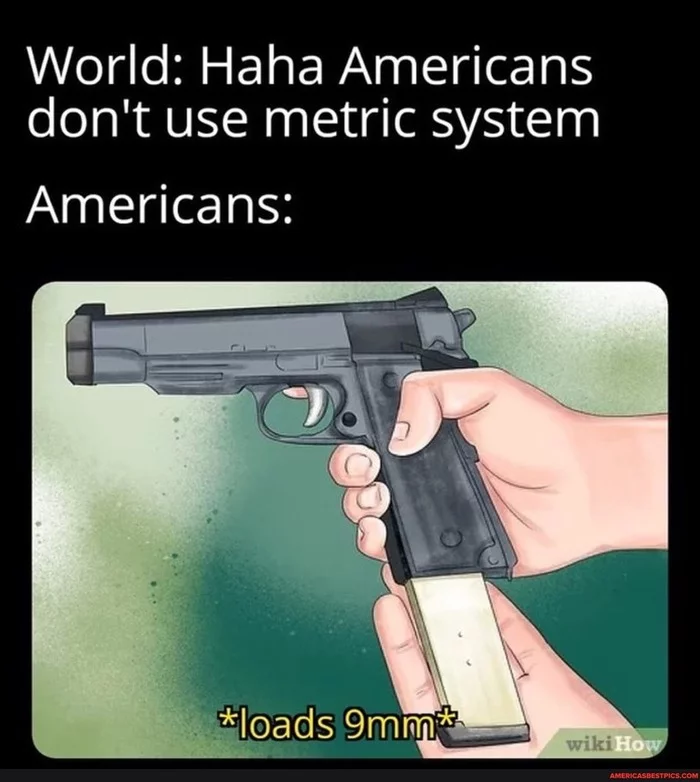 Metric - Memes, Picture with text, Black humor, Weapon, Shooting, 