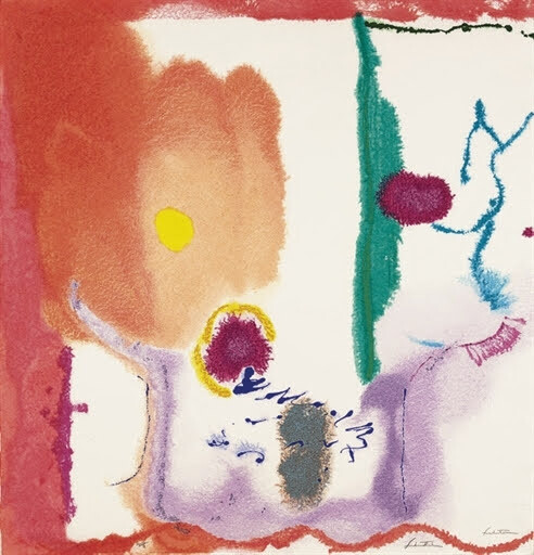 Abstract paintings by Helene Frankenthaler - Art, Painting, Abstraction, Abstractionism, Modern Art, Longpost, 