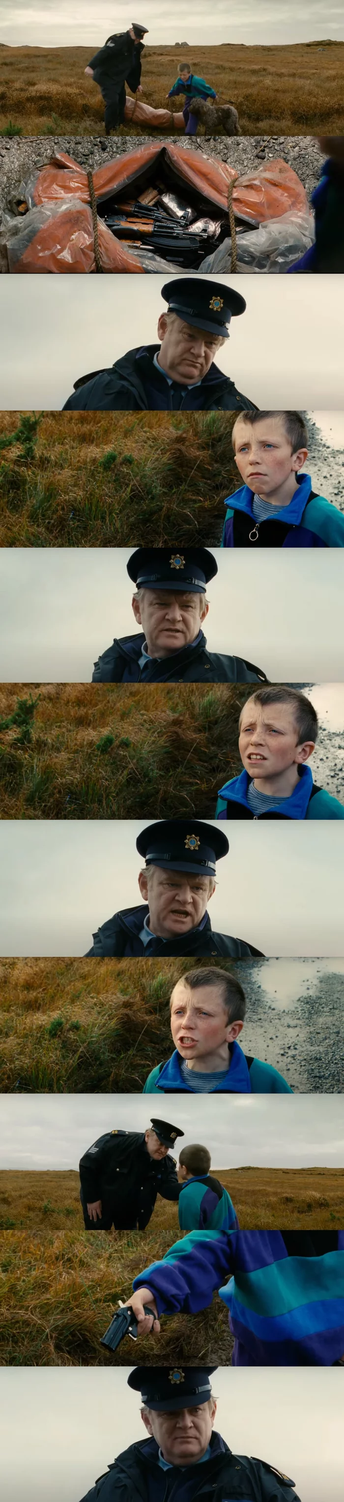 That's what good acting is all about. - Movies, Brendan Gleeson, Once Upon a Time in Ireland, Ireland, Northern Ireland, Irish Republican Army, Actors and actresses, Actor play, Longpost, , Storyboard