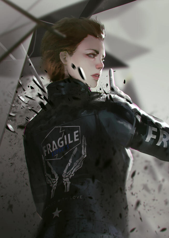 Im Fragile. But, not that fragile Death Stranding, Fragile, , 