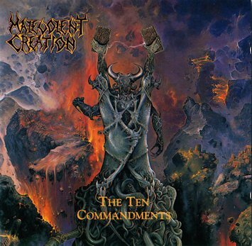 История Death metal. Американский легион. Malevolent Creation - 1991 - The Ten Commandments - R/C Records Death Metal, Клип, Рецензия, Жанры, Длиннопост, Видео, YouTube, Malevolent Creation