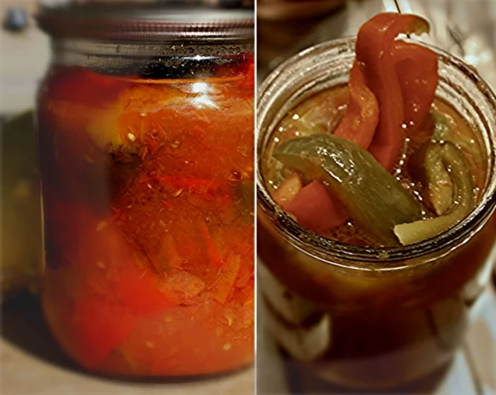 No vinegar. But Lecho - My, Food, Recipe, Blanks, Lecho, Bell pepper, Longpost, Paprika