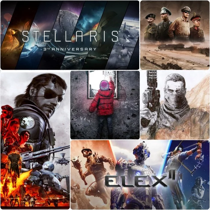 Elex Draw 2 and five more games - My, Steamgifts, Steam, Drawing, Computer games