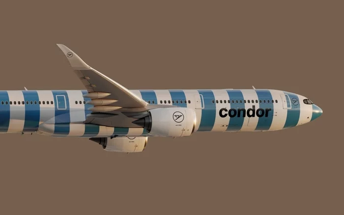 New coloring of aircraft of the German company Condor - Airplane, Rebranding, Flag, Armenia, Inspiration