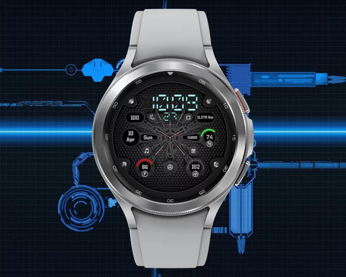 Dial for Smart Watch Krypton 1 - My, Design, Smart watch, Watchface, Android, Video, Soundless, Vertical video, Longpost