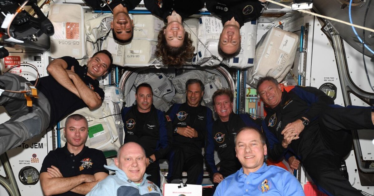 Какие люди сейчас находятся в космосе. Экипаж МКС сейчас. Экипаж Космонавтов на МКС сейчас. Сейчас в космосе находятся космонавты. Первый экипаж на МКС.