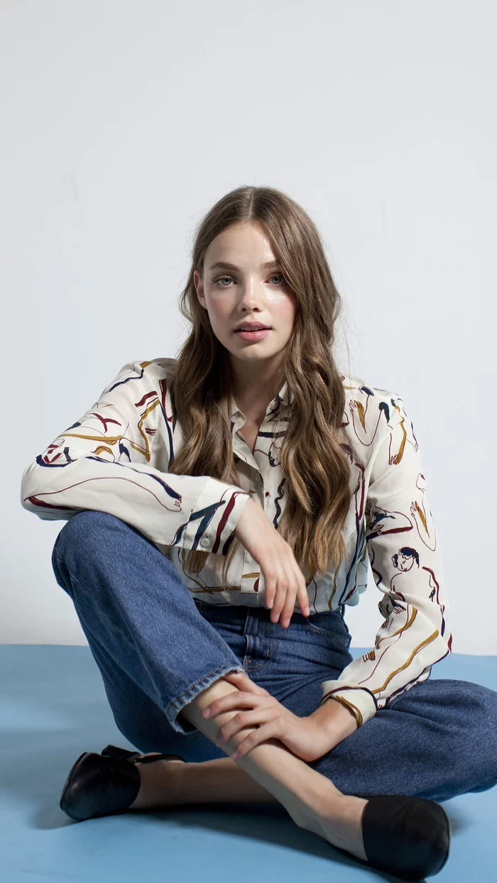 Kristine Froseth - Young woman, The photo, Actors and actresses, Models, beauty, Long hair, Sight
