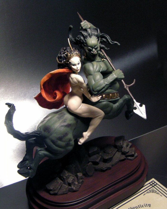 Moon Maid Statue. " " , , , , , , YouTube, 