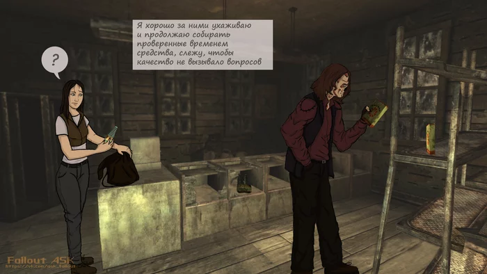 Ben and Alex. Question about hair - My, Fallout, Post apocalypse, Фанфик, Fallout ASK, Longpost, 