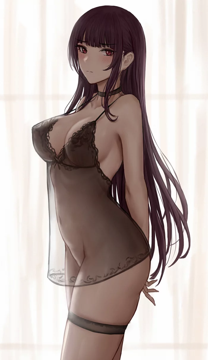 WA2000 - NSFW, Anime, Anime art, Girls frontline, WA2000, 