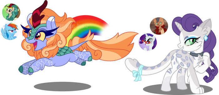 -! My Little Pony, , Rainbow Dash, Rain Shine, Rarity, Capper
