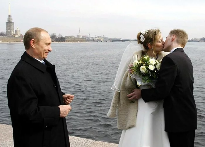 How young we were... - My, Vladimir Putin, Wedding, Saint Petersburg, 