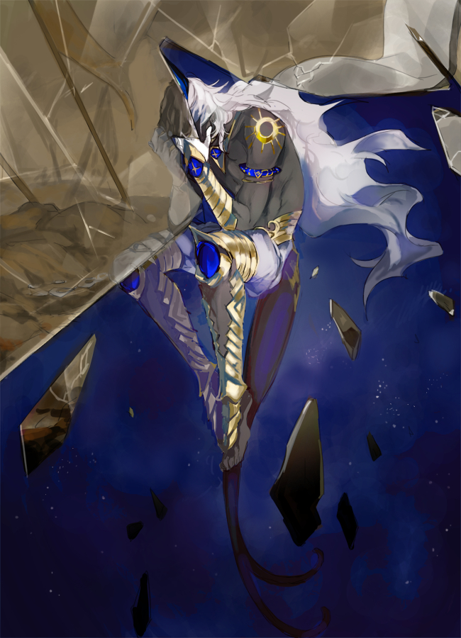 Gojuna - Anime, Anime art, Fate, Fate grand order, Arjuna, Longpost, 