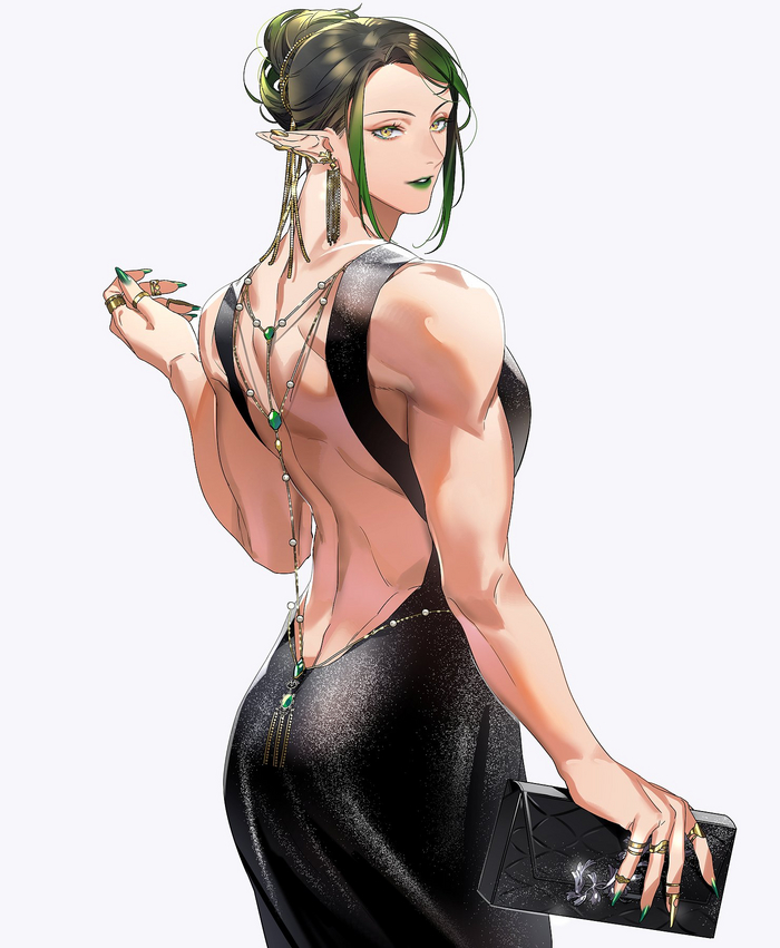 Крепкая эльфийка