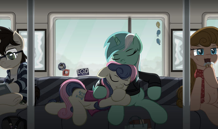   -   My Little Pony, , Lyra Heartstrings, Bon Bon