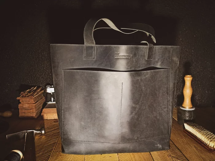 The Story of One Bag - My, Leather products, Needlework without process, Natural leather, Handmade, Leather, Accessories, Longpost