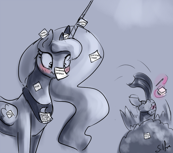      My Little Pony, Princess Luna, Twilight Sparkle, Silfoe