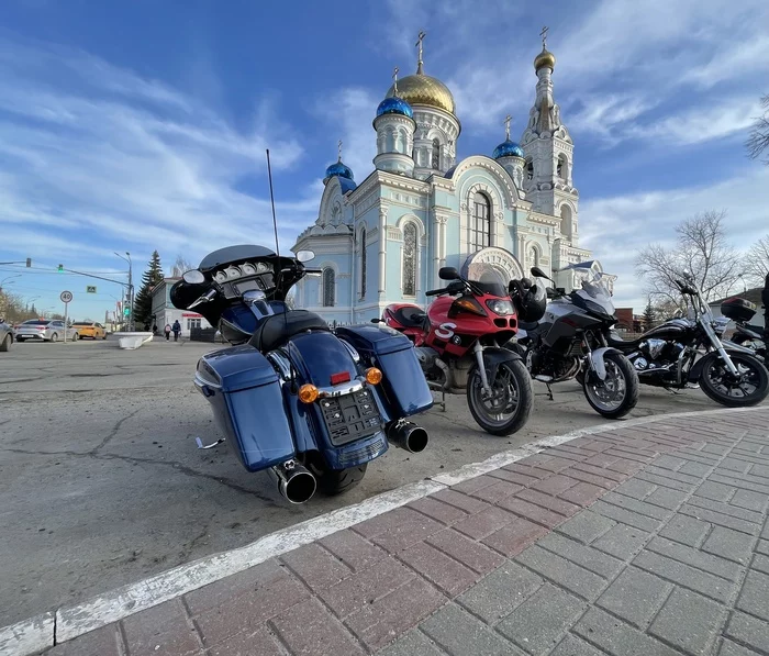 Opening of the motorcycle season - Moto, Bmw, Harley-davidson, The photo, Motorcyclists