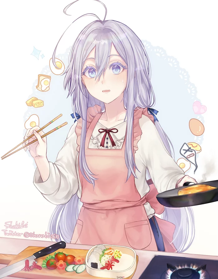 Vladilena - Anime art, Anime, Vladilena Millize, 86 (Eighty Six), Apron