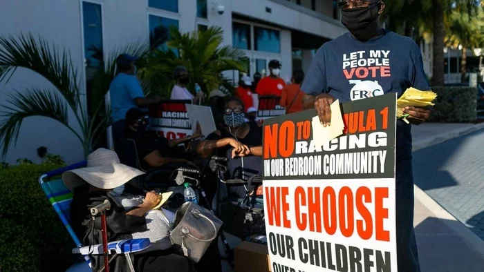 The race in Miami is in jeopardy! - Formula 1, Black lives matter, Miami, Claim
