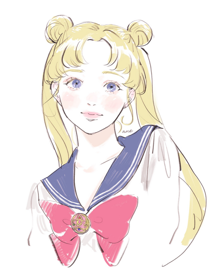  , Sailor Moon, Anime Art
