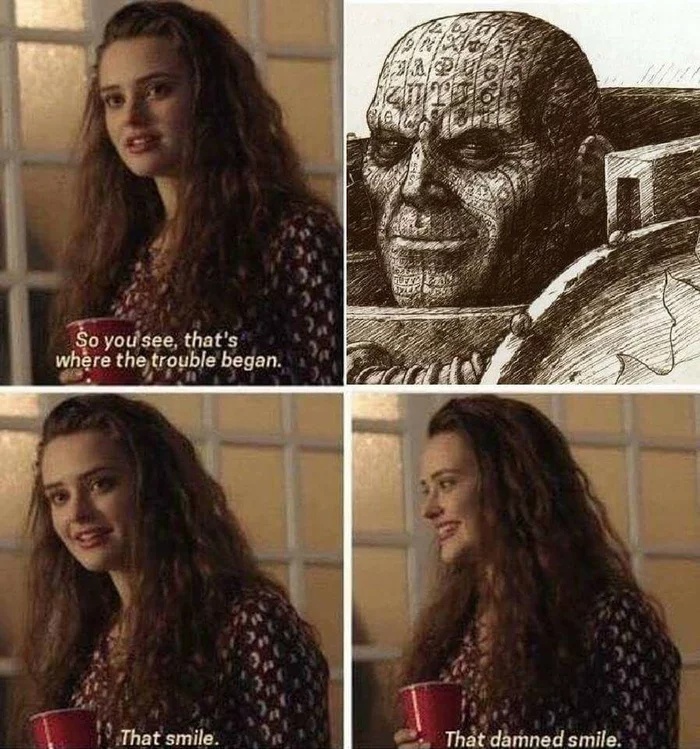 A smile will brighten everyone - Warhammer 40k, Wh humor, Erebus, Erebus, Memes, Betrayal, Smile, Humor, Warhammer 30k, Warhammer