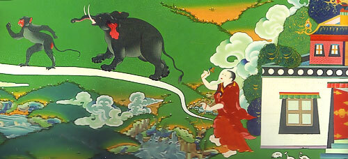 Ум на стезе шаматхи – умиротворение ума Буддизм, Медитация, Длиннопост