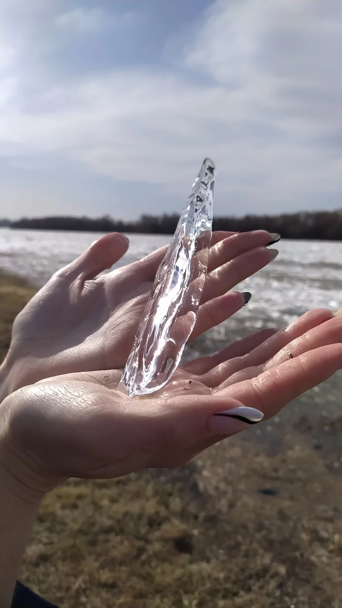 Ice drift - Ice drift, Omsk, Irtysh, Longpost