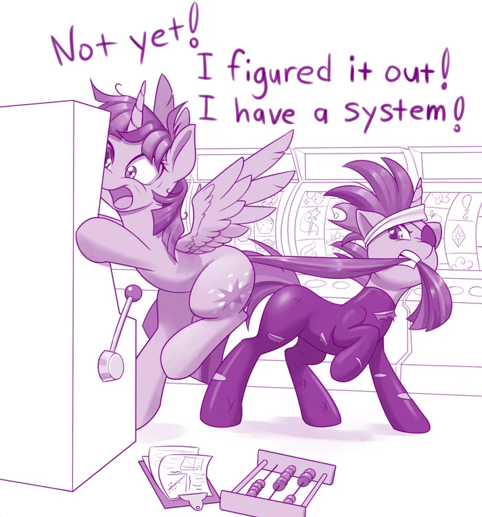 Not now! I figured it out! I have a system!!! - My little pony, Twilight sparkle, Dstears