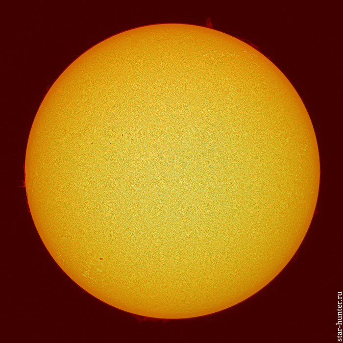 Солнце, 16 апреля 2022 года Солнце, Астрофото, Астрономия, Космос, Starhunter, Анапа, Анападвор
