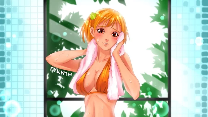 Alice from the artist Gutsumi - Endless summer, Visual novel, Alisa Dvachevskaya, Gutsumi, Art